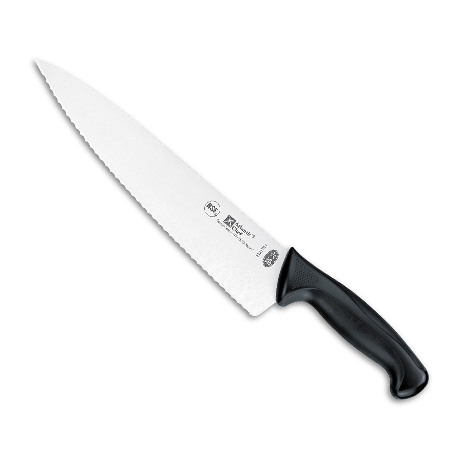 8321T144 有鋸齒主廚刀(分刀) CHEF'S KNIFE- SERRATED EDGE (10" / 250 mm)