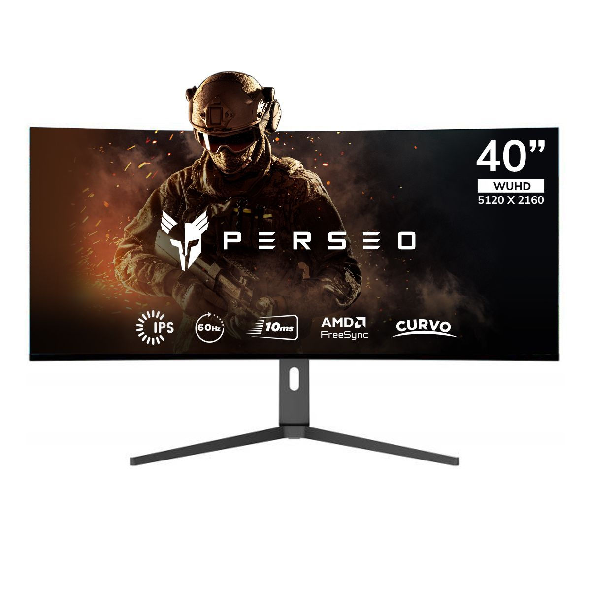 Monitor Perseo 40"WUHD 5K Dp1.4 Hdmi2.1 R2500
