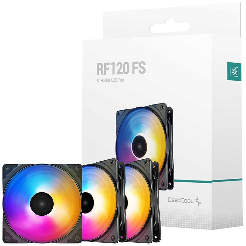 Fan Cooler Deepcool RGB RF 120 FS (3 en 1)