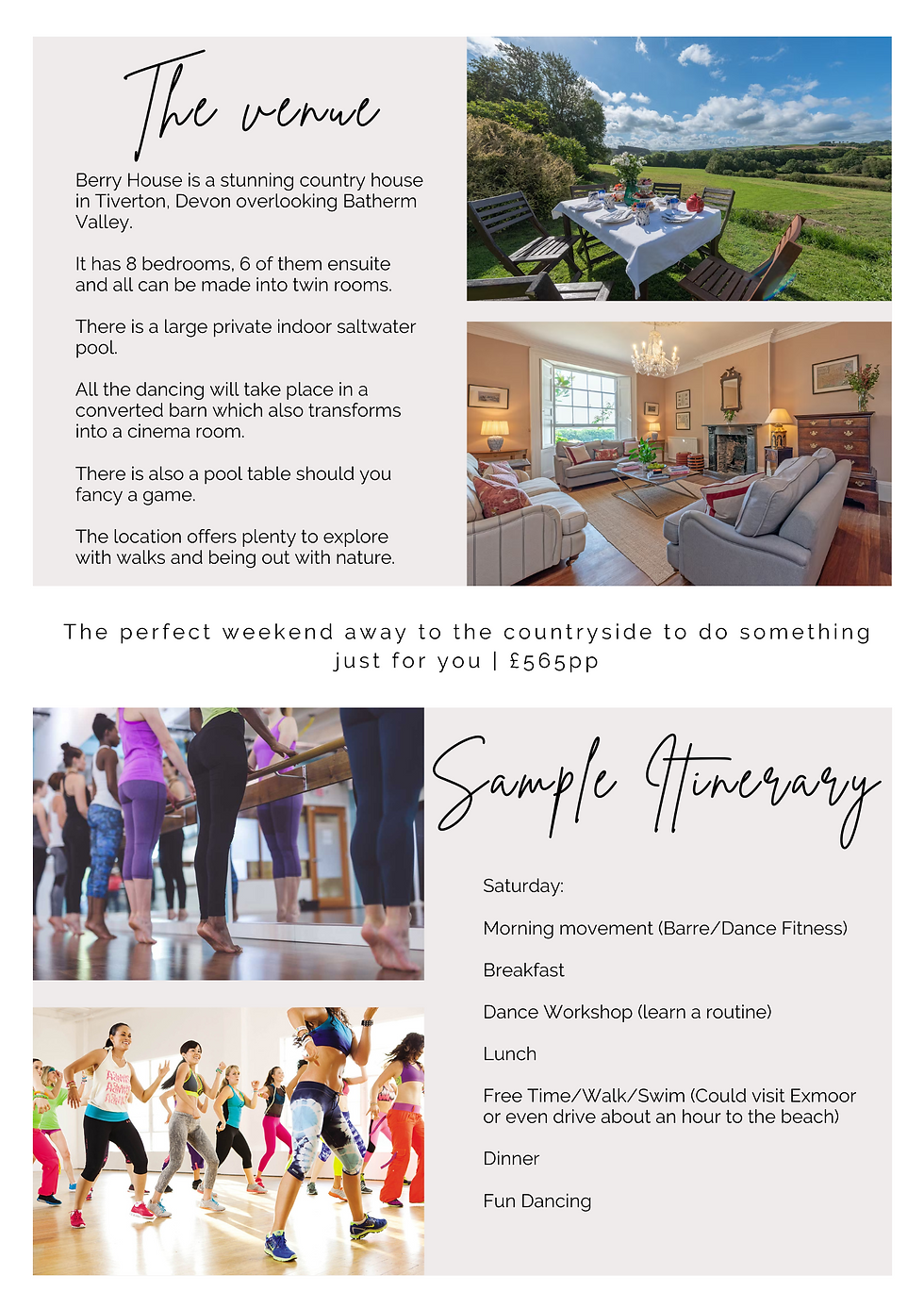 Women's Dance Retreat Devon 2026