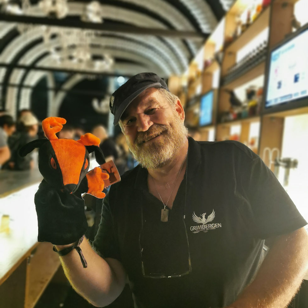 Peluche personnalisée avec broderie pour le Festival Hellfest