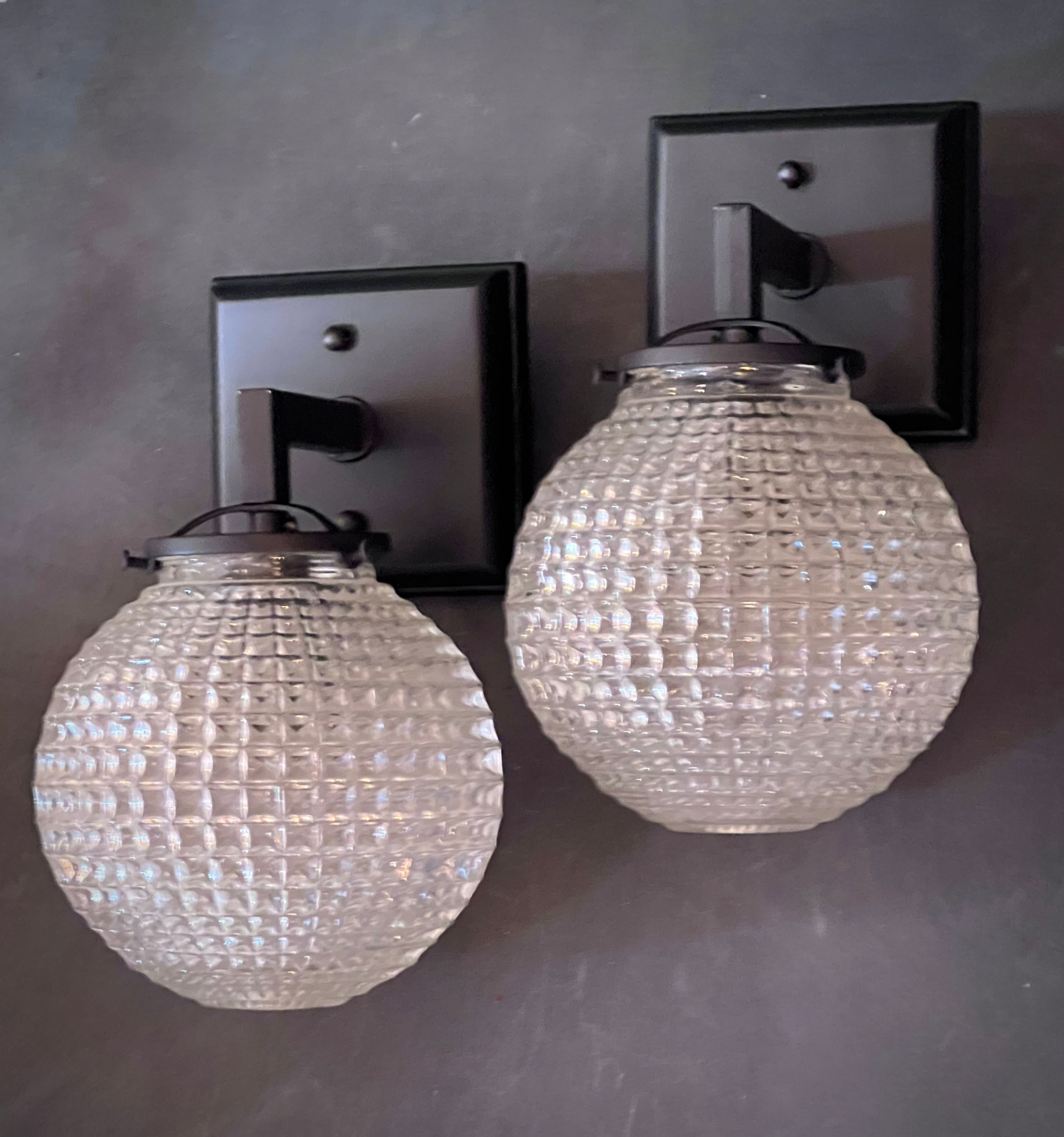 Industrial Loft Sconces — PAIR