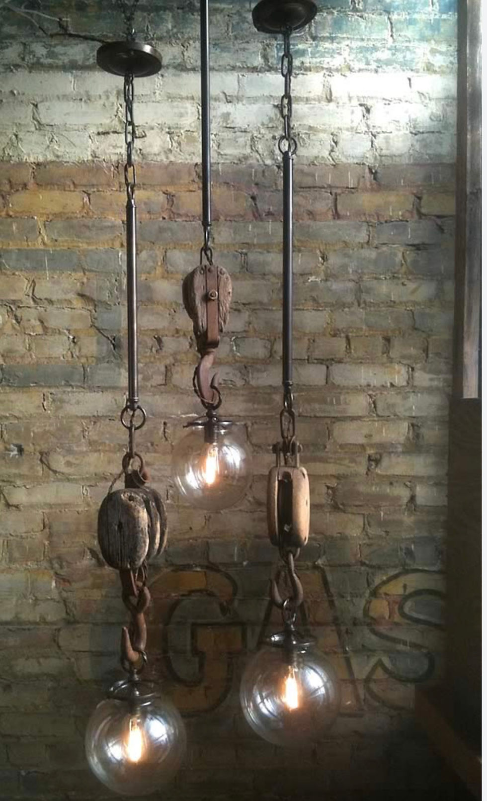 Thumbnail: Upcycled Winch Hook Pendants