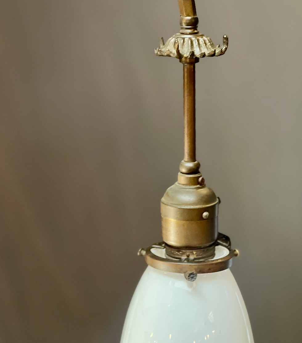 Thumbnail: Restored Victorian four arm- includes shades