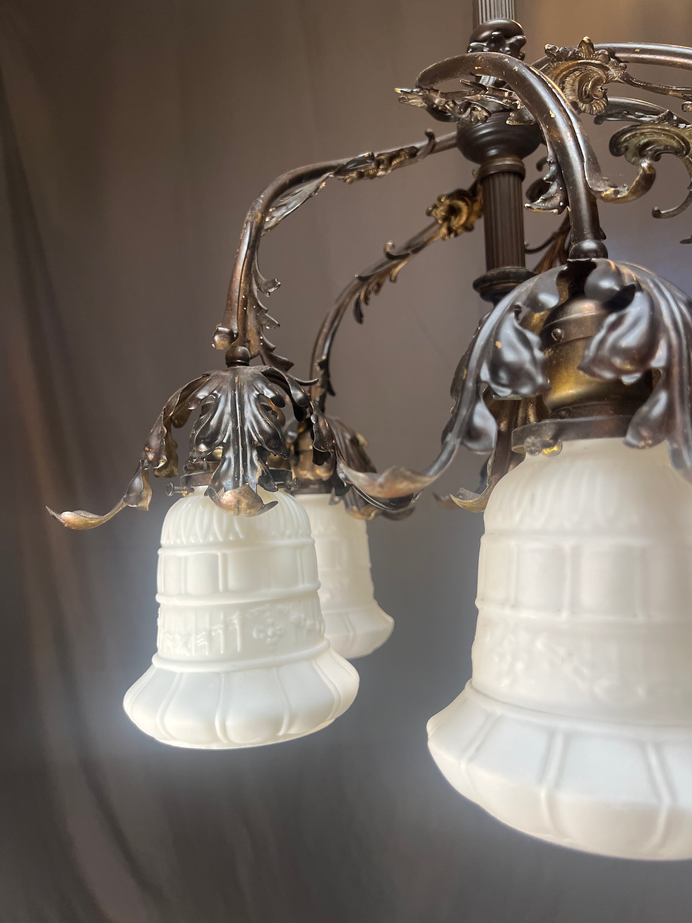 Thumbnail:  Victorian 6 light-restored chandelier