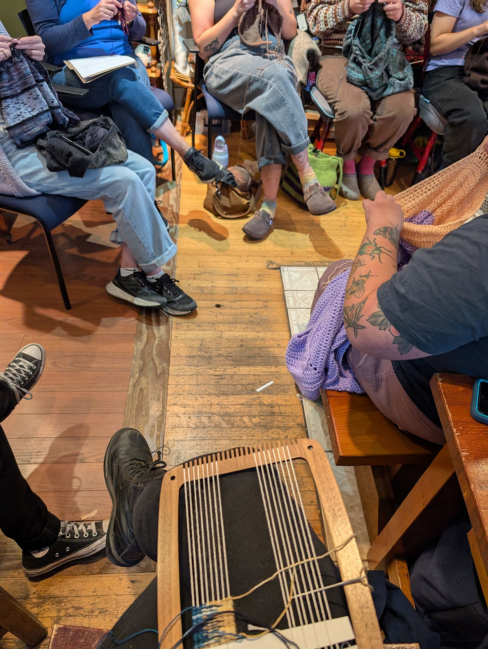 Knotty by Nature Weekly Drop-In Craft Gathering