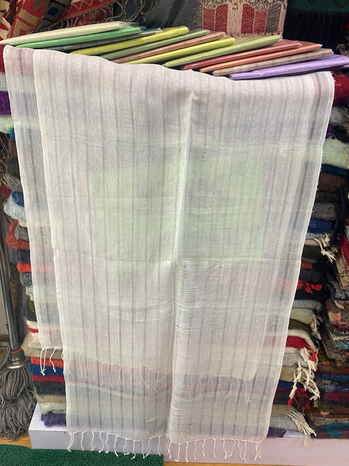 Real cashmere Pashmina Thin scarf from Kathmandu, Nepal