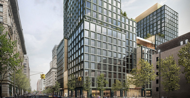 SOM Architects release renderings of Disney’s new HQ at 4 Hudson Square