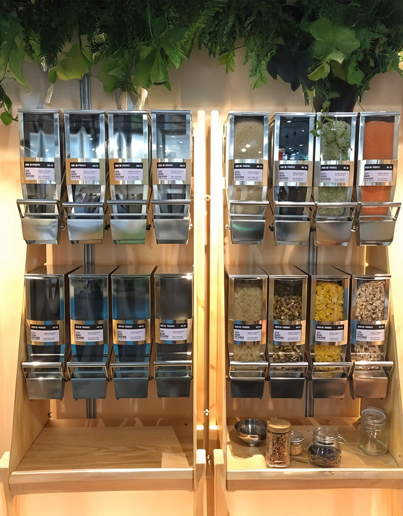 Thumbnail: Kuru Gıda Teşhir Silosu Kullanım Örnekleri