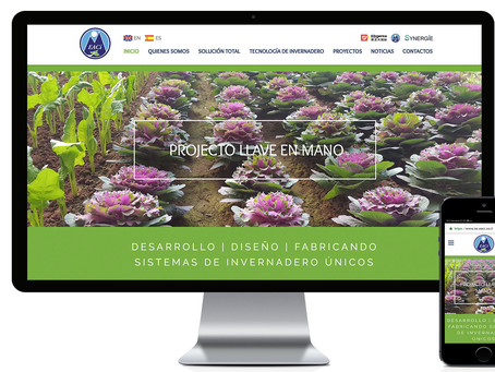 אתר וויקס - WIX - חדש לחברת EACI בשפה הספרדית