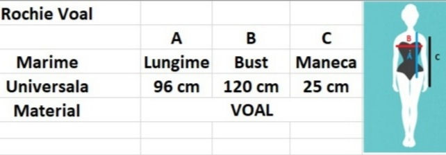 Miniatură: 💥 Rochie din voal "Roua" - Mov - R13