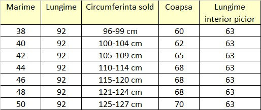 Miniatură: Pantaloni Vara - MODEL L 52