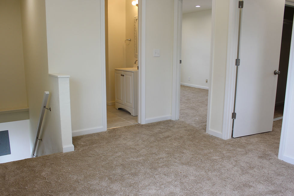 upstairs hallway