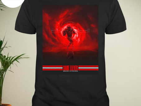 Nebraska cornhuskers game eleven Football shirt