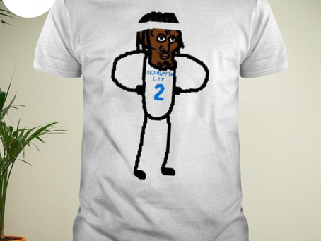NBA paint merch shaI gilgeous alexander shirt