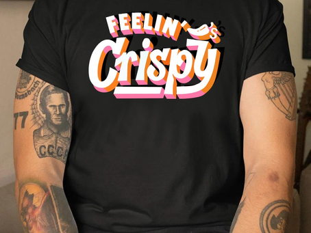 Chili’s grill bar feelin crispy merch logo feelin crispy T-shirt