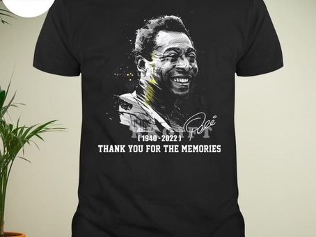 Pray for pele 1940-2022 thank you for the memories shirt