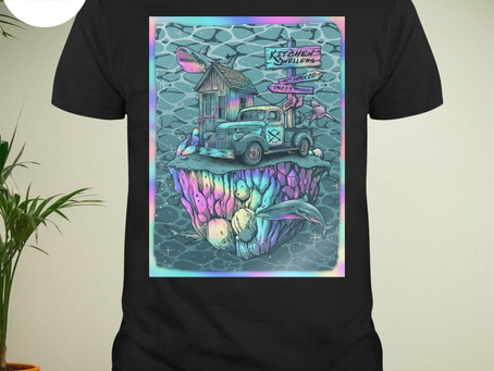 Kitchen dwellers Colorado 2022 dec 1st aspen dec 2nd and 3rd frisco poster shirt