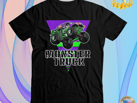 Monster truck grave digger trendy 2023 T-shirt