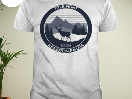 Title fight white deer cold cuts T-shirt