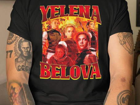 2022 yelena belova florence pugh awesome for music fan halloween shirt