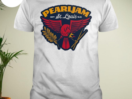 Official pearl jam north American tour sept 18 2022 st louis missourI shirt