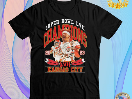 Super bowl lviI champions 2023 Kansas city Chiefs shirt