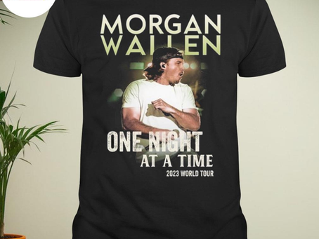 Morgan wallen one night at a time 2023 world tour shirt