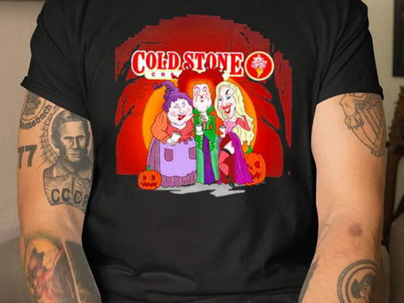 Hocus pocus cold stone creamery halloween 2022 shirt
