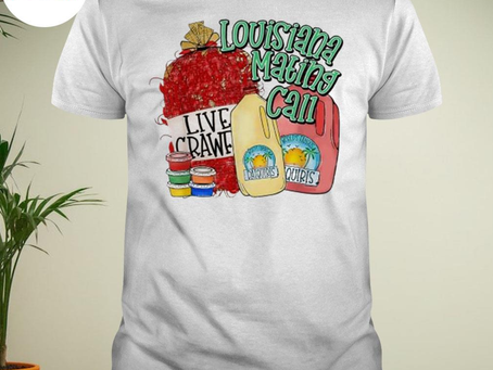 Louisiana mating call crawfish daiquiris mardI gras carnival shirt