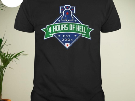 Four hours of hell philadelphia 2023 new design shirt