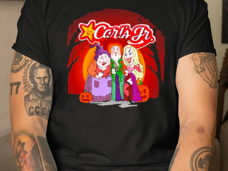 Hocus pocus carl’s jr. halloween 2022 shirt
