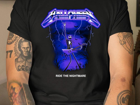 Official jack skellington ride the nightmare 2022 shirt