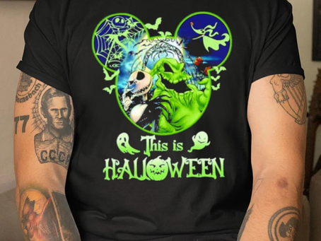 Jack skellington 2022 nightmare halloween disney shirt