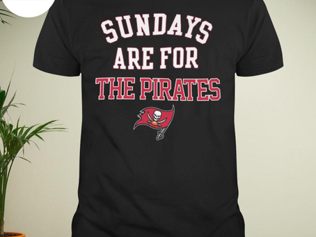 Tampa bay buccaneers sundays are for the pirates shirt