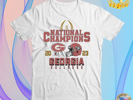National championship 2023 Georgia Bulldogs shirt