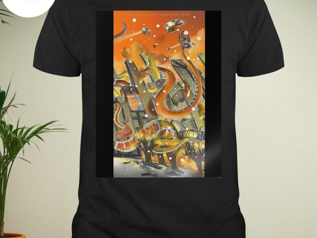 Joe russo almost dead chicago 2022 dec 4th 2022 riviera theatre il poster shirt