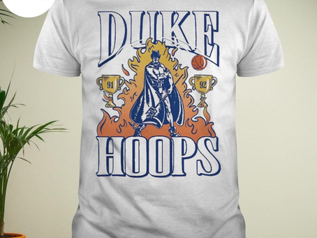 Duke 1991 1992 hoops shirt