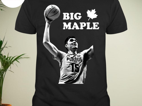 Zach edey purdue big maple Canada shirt