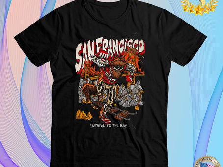 San francisco 49ers qwuantrezz knight faithful to the bay dead skeleton shirt