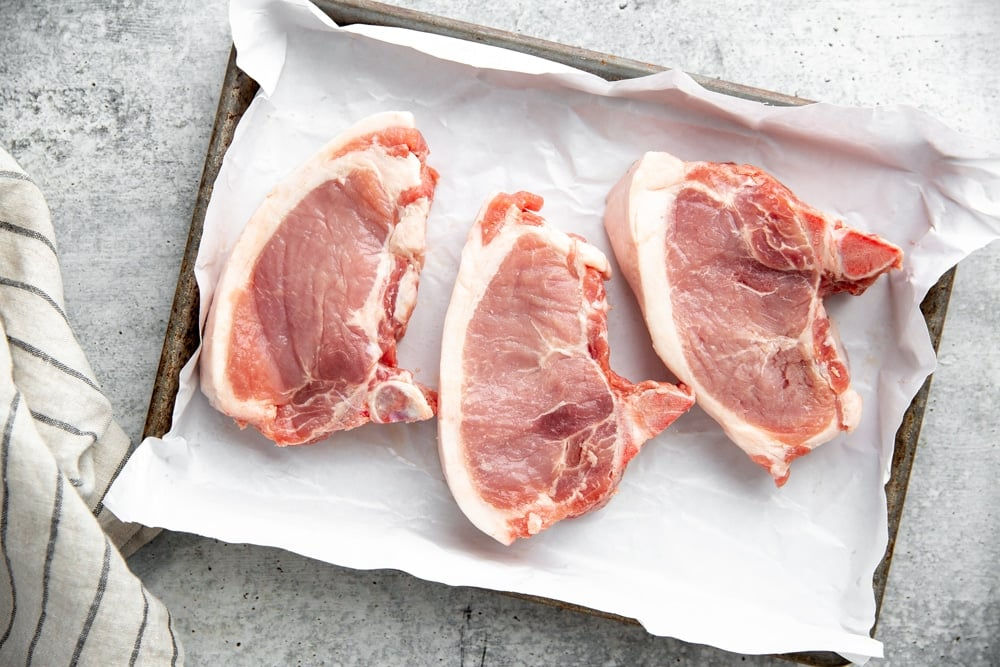 Pork Chops, 1 inch thick, pack of two