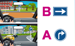 in welke situatie bestuurders van links.