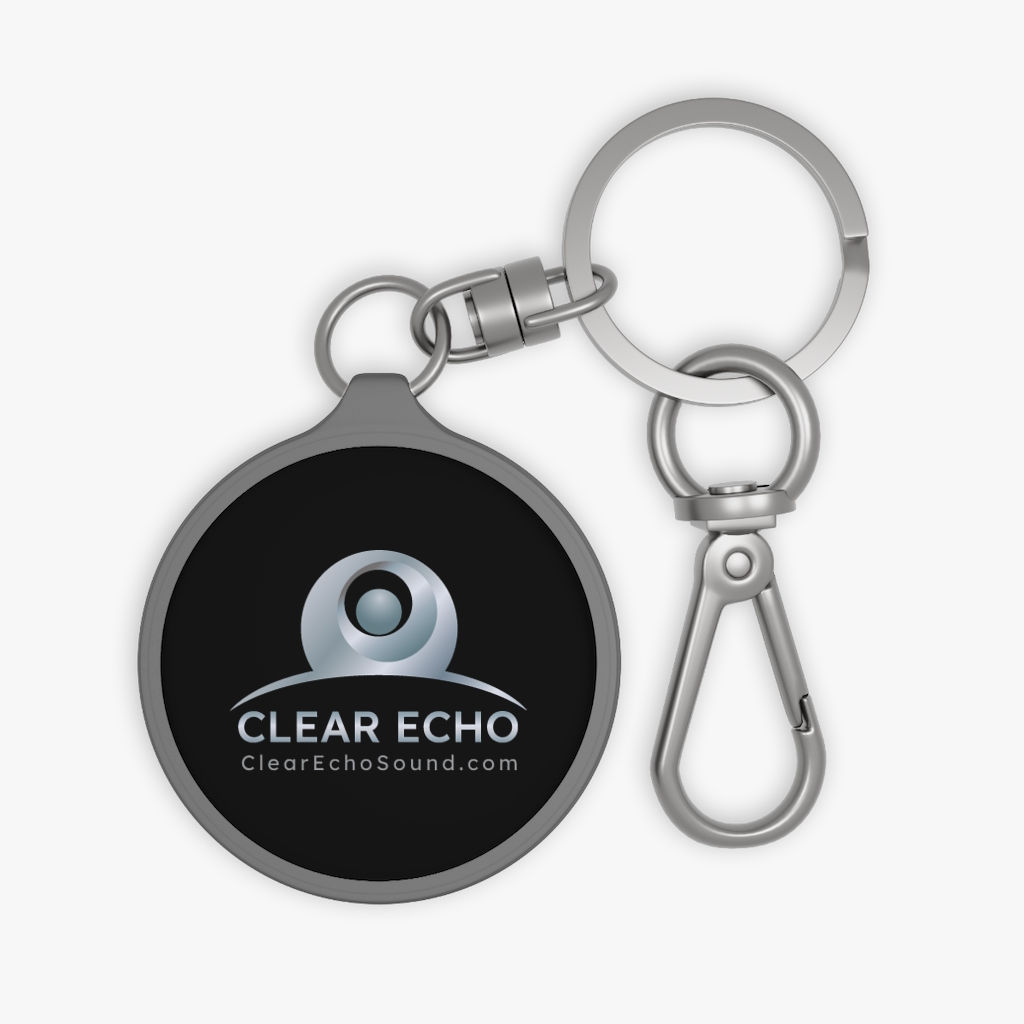 Black Keyring Tag