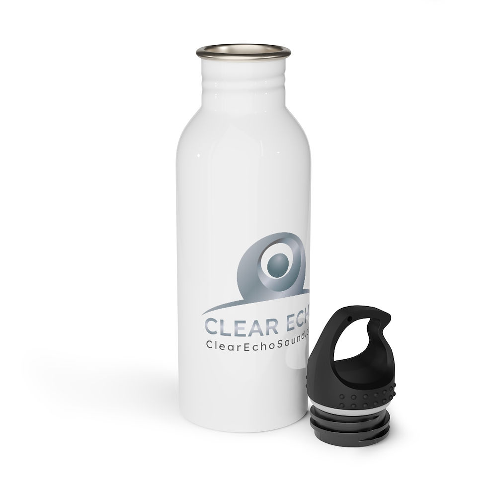 Thumbnail: White Stainless Steel Water Bottle