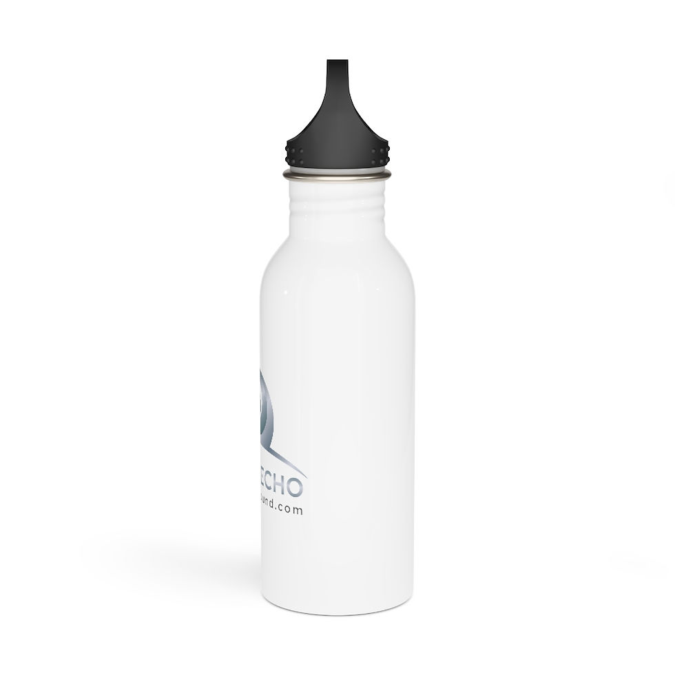 Thumbnail: White Stainless Steel Water Bottle