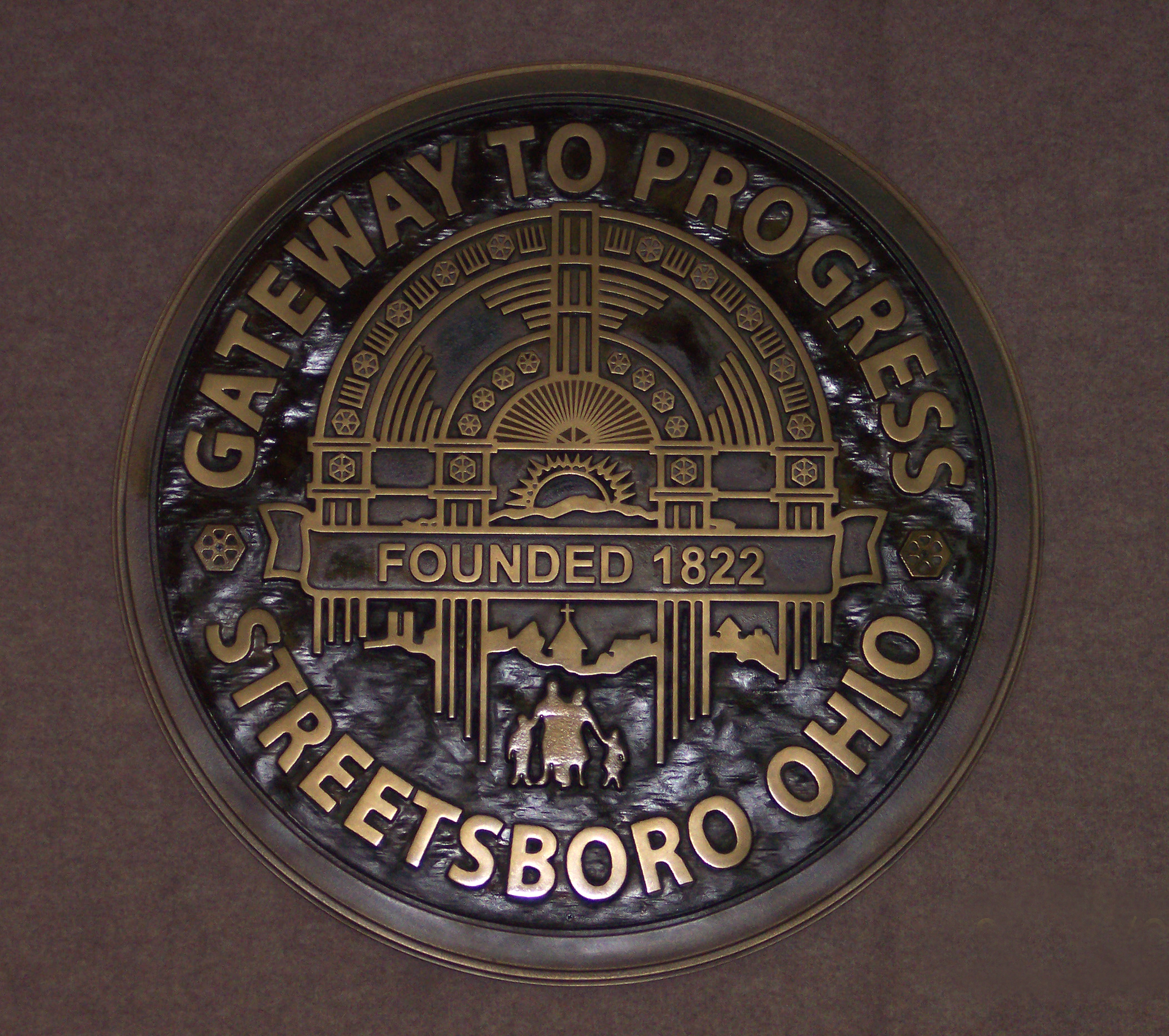 Streetsboro plaque