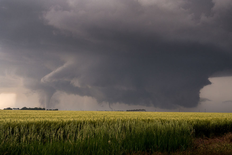 Oklahoma Twin Tornadoes Confirmed Near Foraker