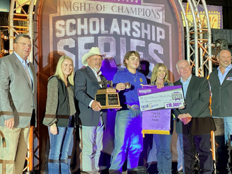 Tulsa State Fair Livestock Shows Grow with Scholarships