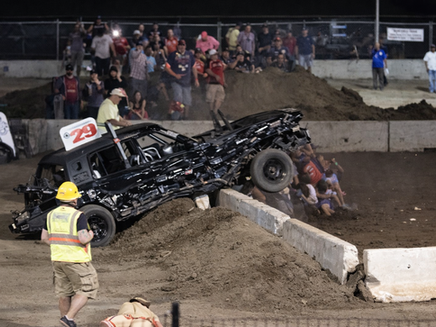 Tulsa Demolition Derby Crash Injures Spectators at Starbird Car Show