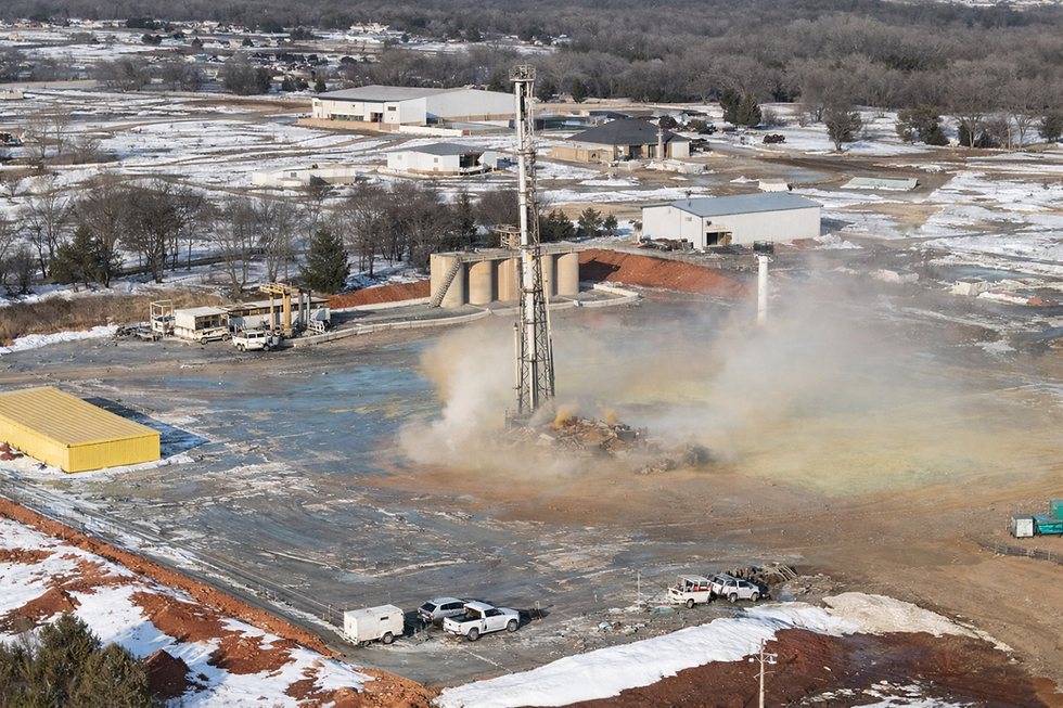 Grady County Gas Well Blowout Forces Evacuations